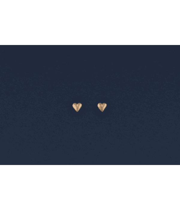 Aros de corazón 💛