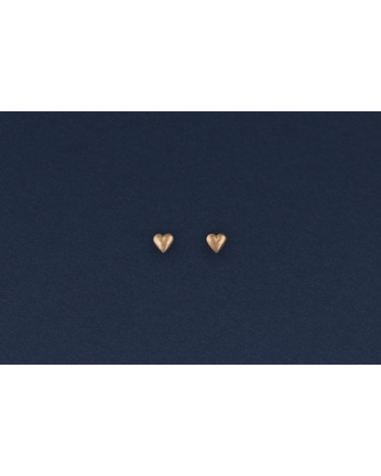 Aros de corazón 💛