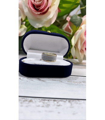 Argolla cinco trenzas 9 mm 🌷