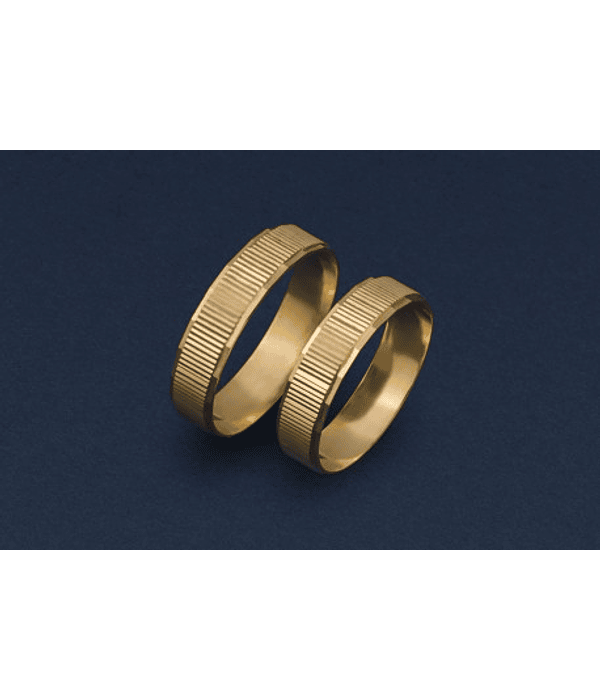 Argolla modelo facetado ⭐ cod 242