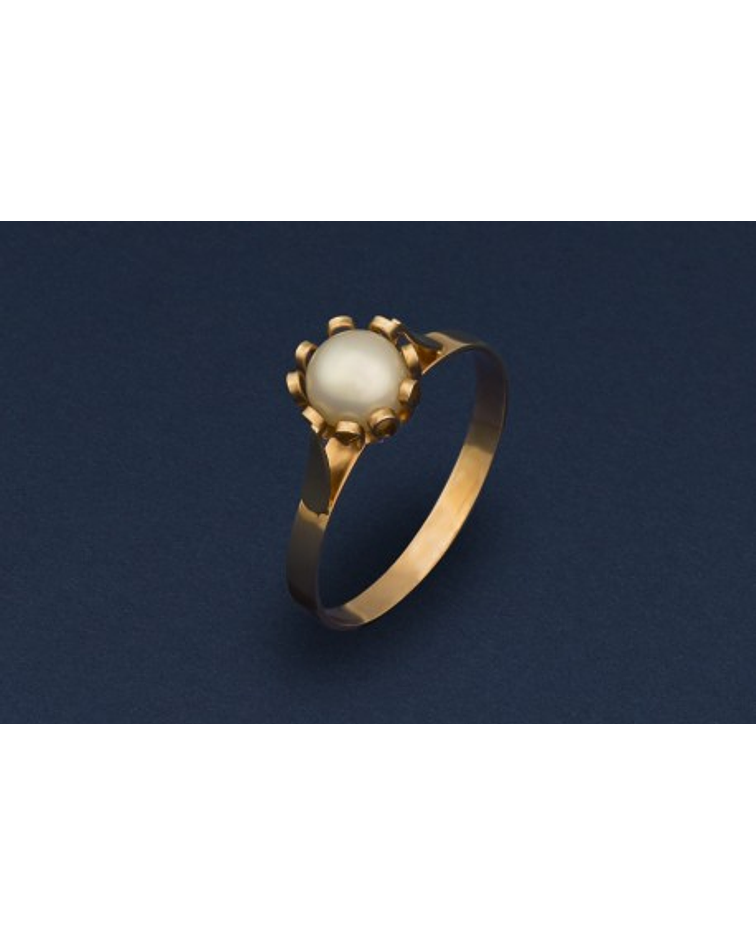 Anillo de perla cuello payaso ✨ 975