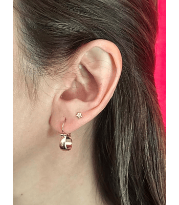 Aros bote no 1 de oro 18k⭐ 