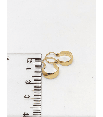 Aros bote no 1 de oro 18k⭐ 