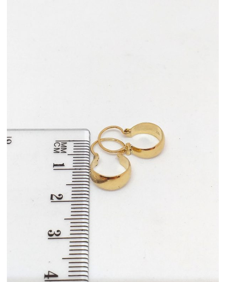 Aros bote no 1 de oro 18k⭐ 