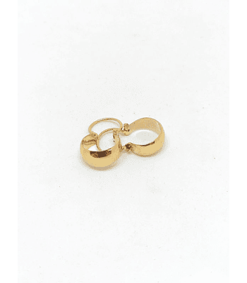 Aros bote no 1 de oro 18k⭐ 