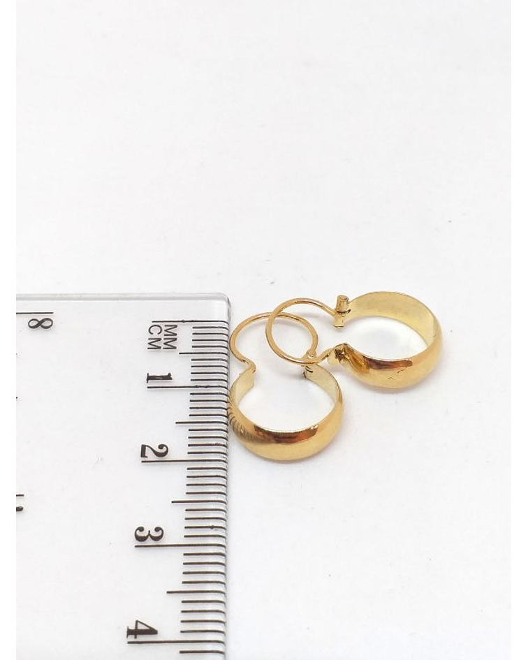 Aros bote no 3 de oro 18k⭐ 