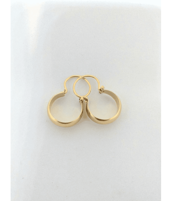 Aros bote no 3 de oro 18k⭐ 