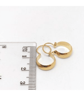 Aros bote no 2 de oro 18k⭐