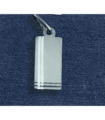 Placa de Plata pequeña Modelo 1 