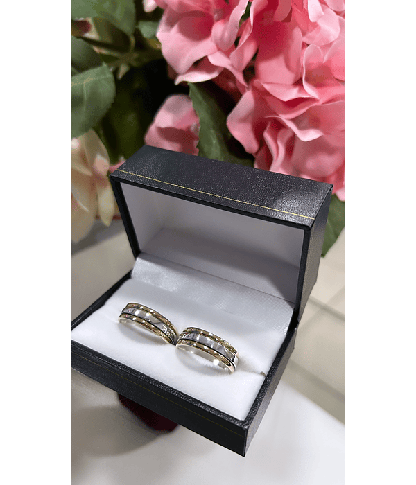 Argollas modelo Mour 💎 6,5 mm