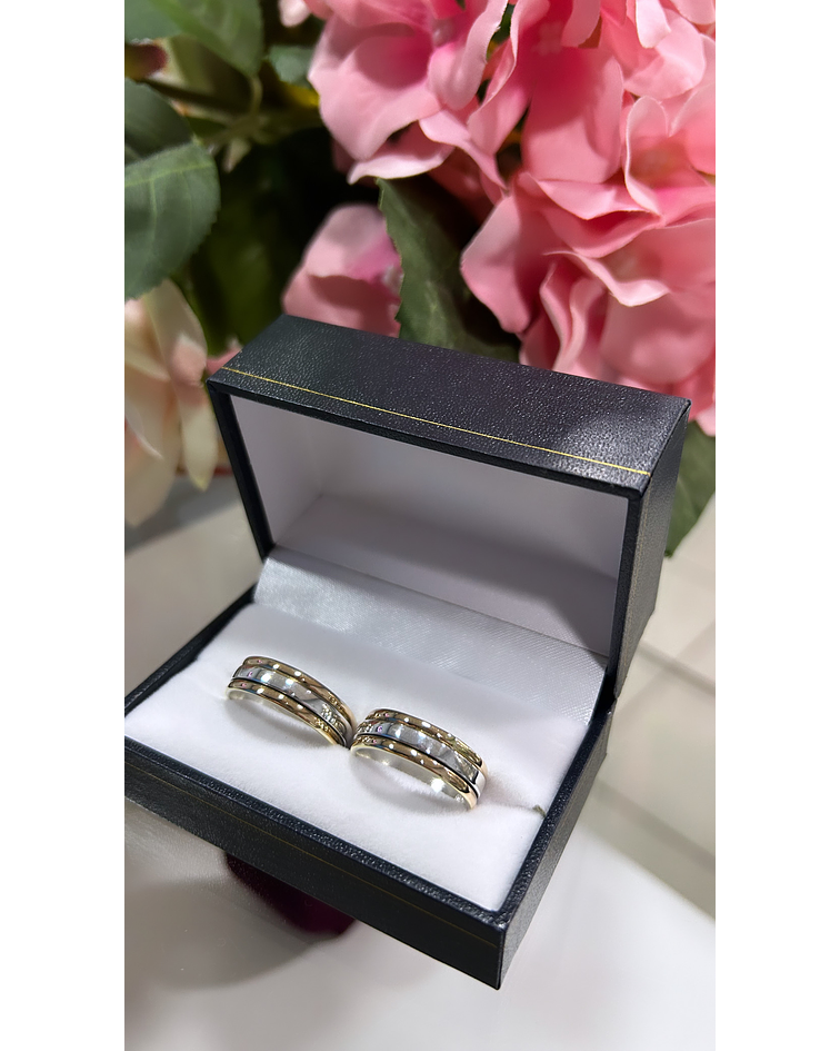 Argollas modelo Mour 💎 6,5 mm