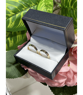 Argollas plana lisa 4 mm COD A007