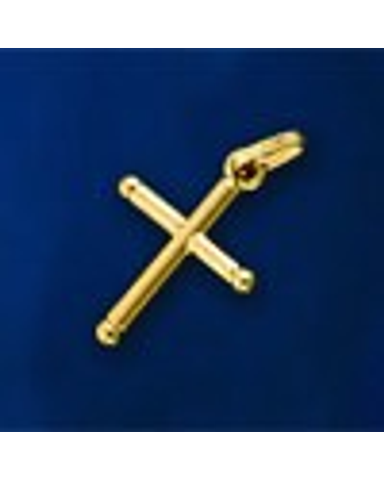 Modelo colgante cruz cod 1227