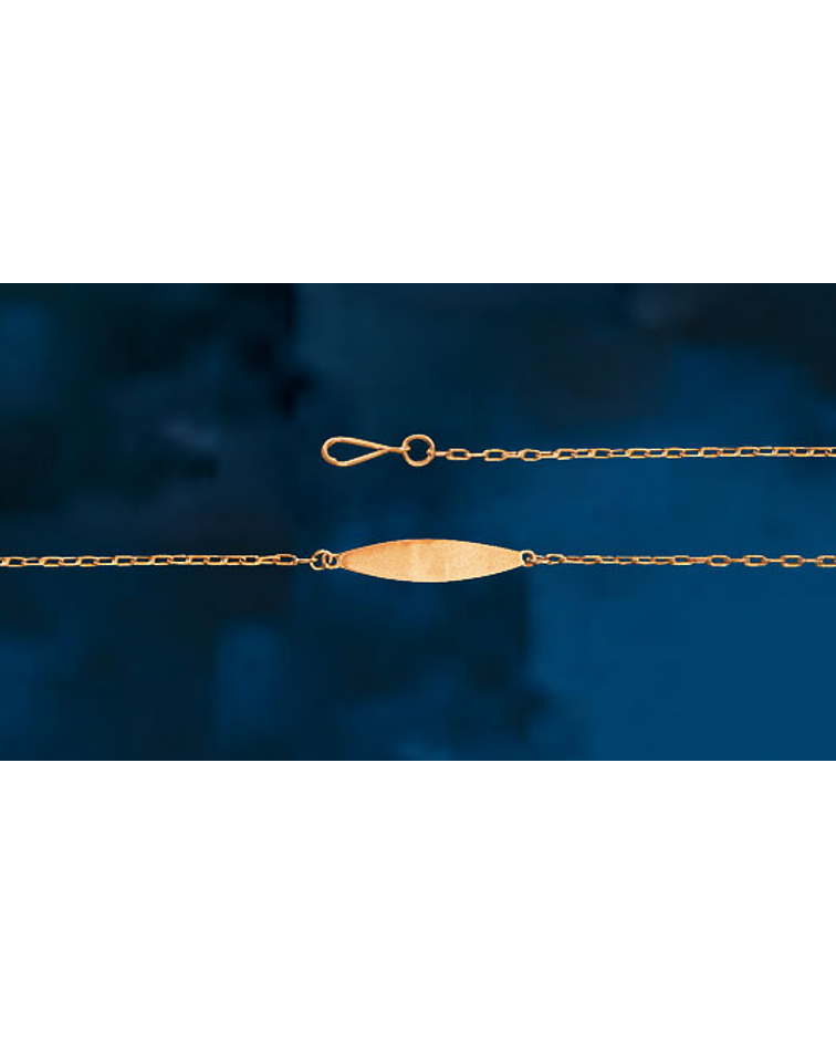 Pulsera Piocha de bebé oro 18k