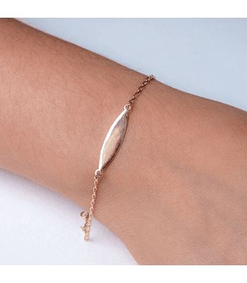Pulsera Piocha de bebé oro 18k