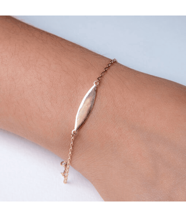 Pulsera Piocha de bebé oro 18k