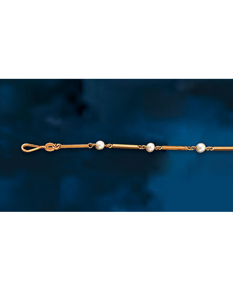 Collar tubo cuadrado 50 cm largo - cod 2615