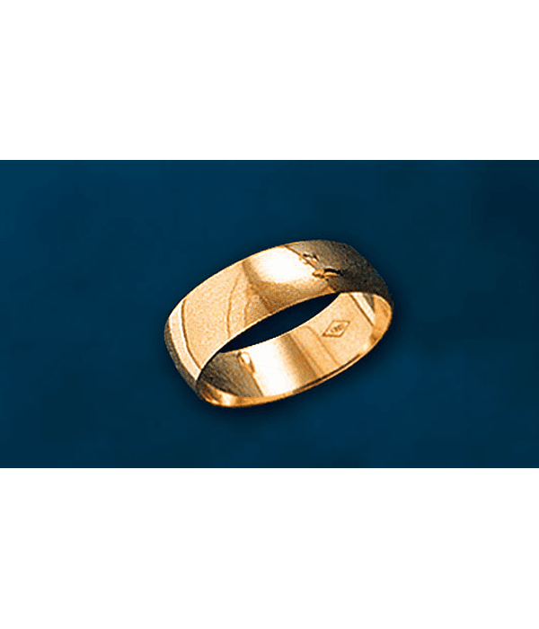 Argollas media caña lisa 6 mm cod 0150 COD A009