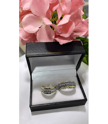 Argollas trenzado especial 🌷8 mm