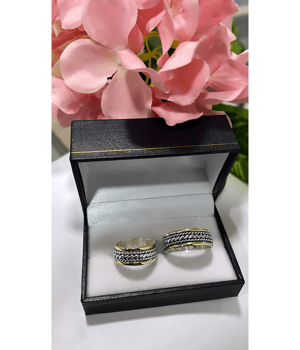 Argollas trenzado especial 🌷8 mm