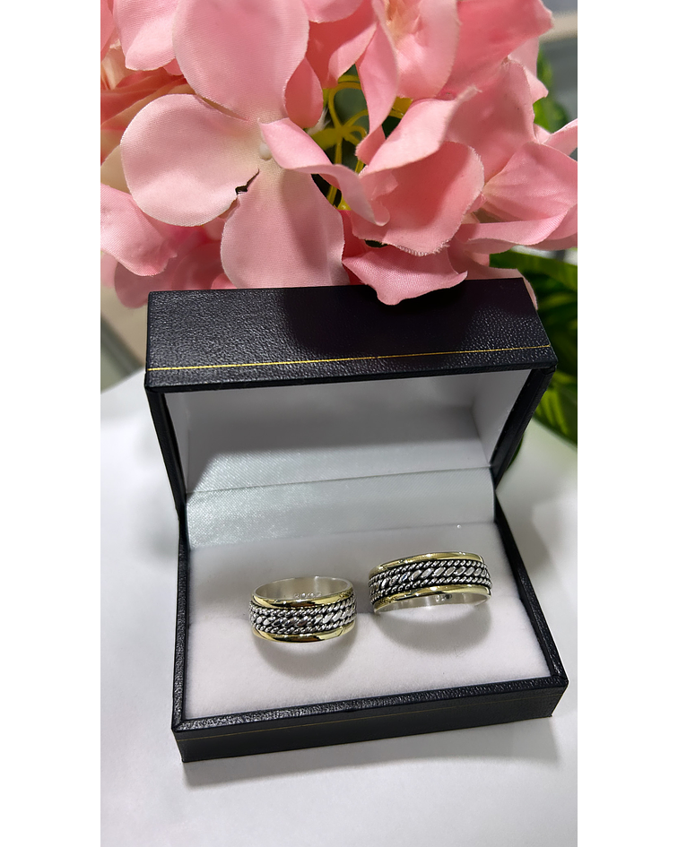 Argollas trenzado especial 🌷8 mm