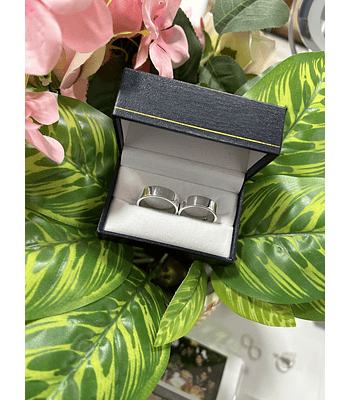 Argollas modelo liso cod 57 