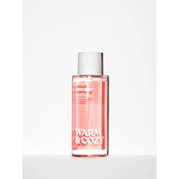 Pink body mist