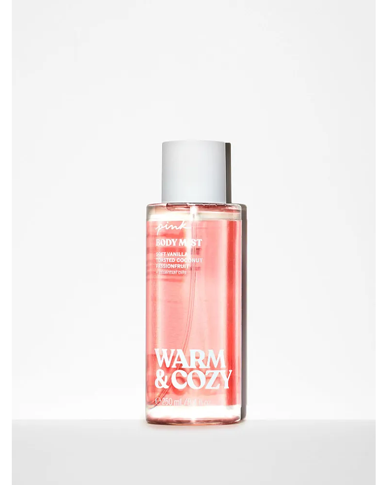Pink body mist