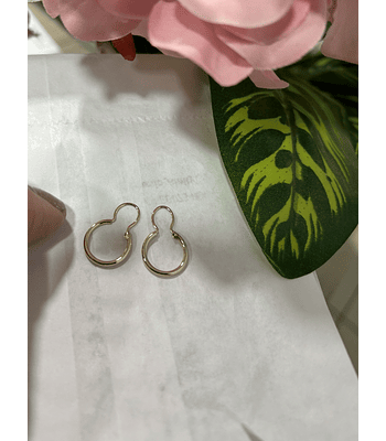 Aros tubo redondo talla 1 〽️