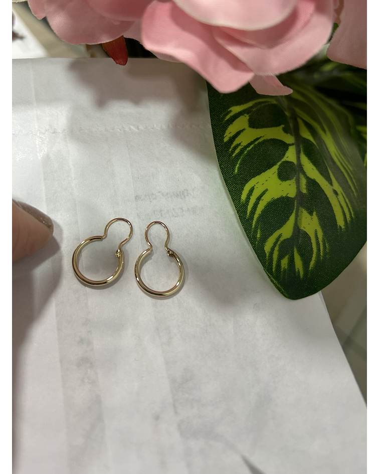 Aros tubo redondo talla 1 〽️