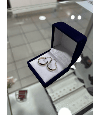 Aros bote no 2 de oro 18k⭐