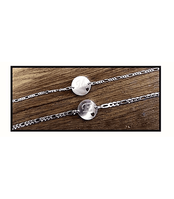 Pulseras parejas redonda 