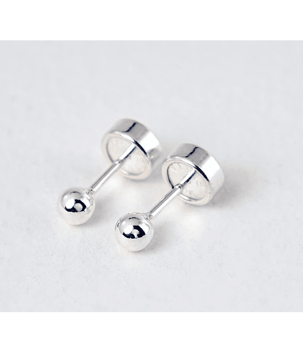 Aro abridor bolita N°1 plata