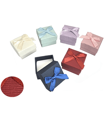 Caja de cartón aros/anillos 