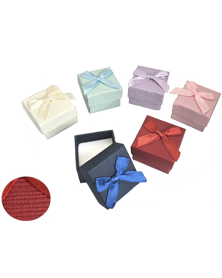 Caja de cartón aros/anillos 