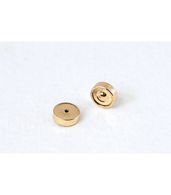 Tuerca a presión oro 14k 