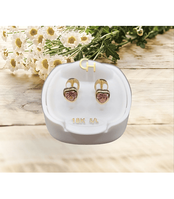 Aro abridor corazón 💗 18k Talla 1