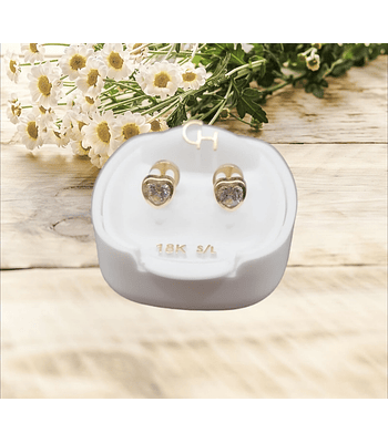 Aro abridor corazón 💗 18k Talla 1