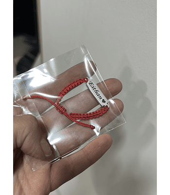 Pulsera plata - Hilo bebe 