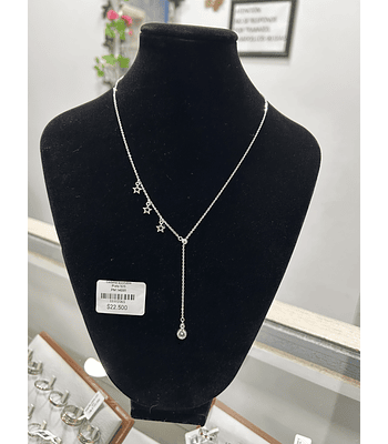 Collar ajustable estrellas 