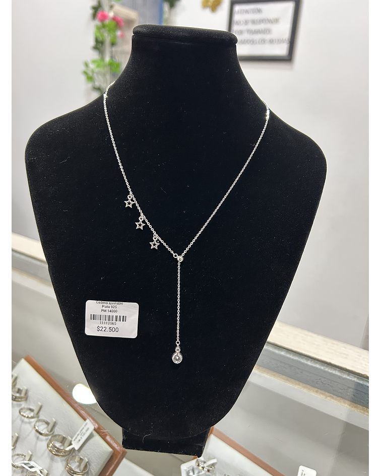 Collar ajustable estrellas 