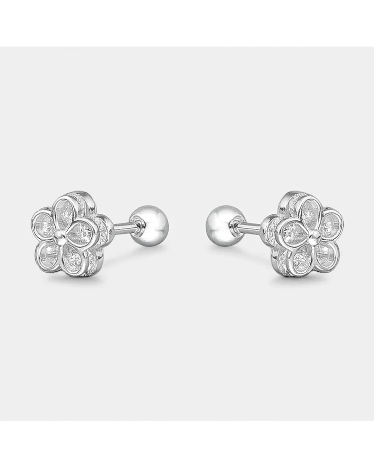 Aro con Tope Flor Circones