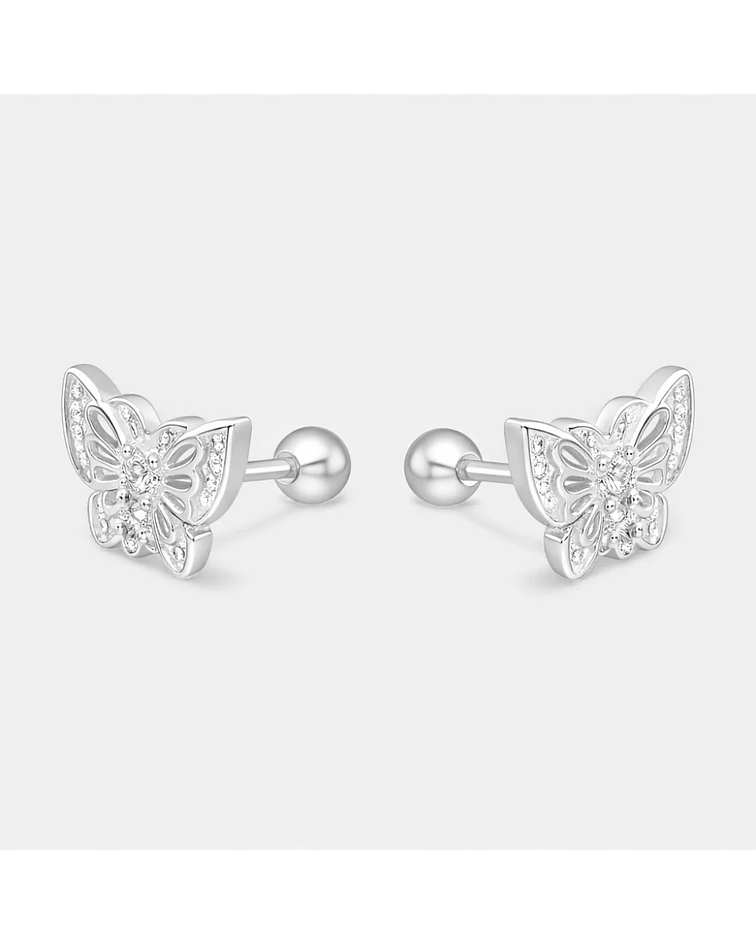 Aro con Tope Mariposa Circones