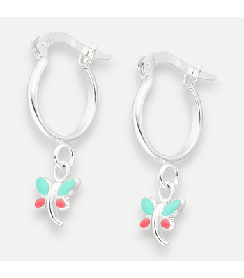 Argolla Libélula Esmaltada 12 mm