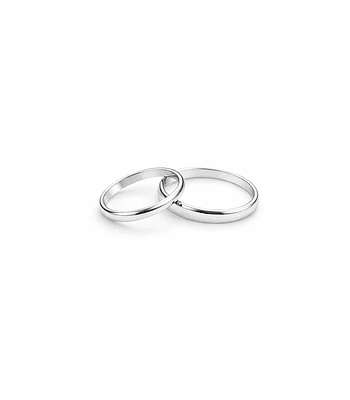 Ilusiones Media Caña 2mm • 2g – Plata 