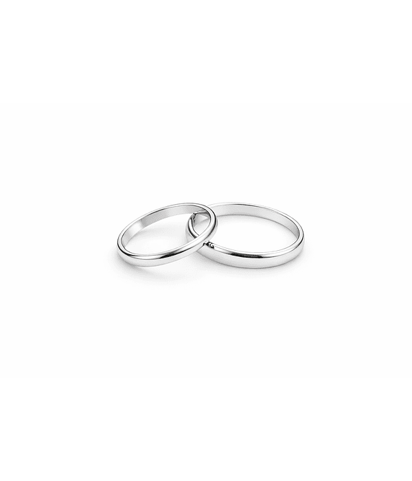 Ilusiones Media Caña 2mm • 2g – Plata 