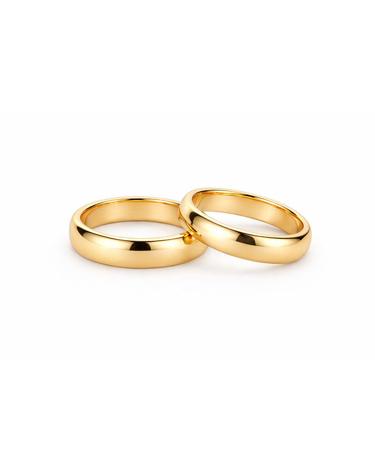 Argollas Media Caña  - 5 mm 