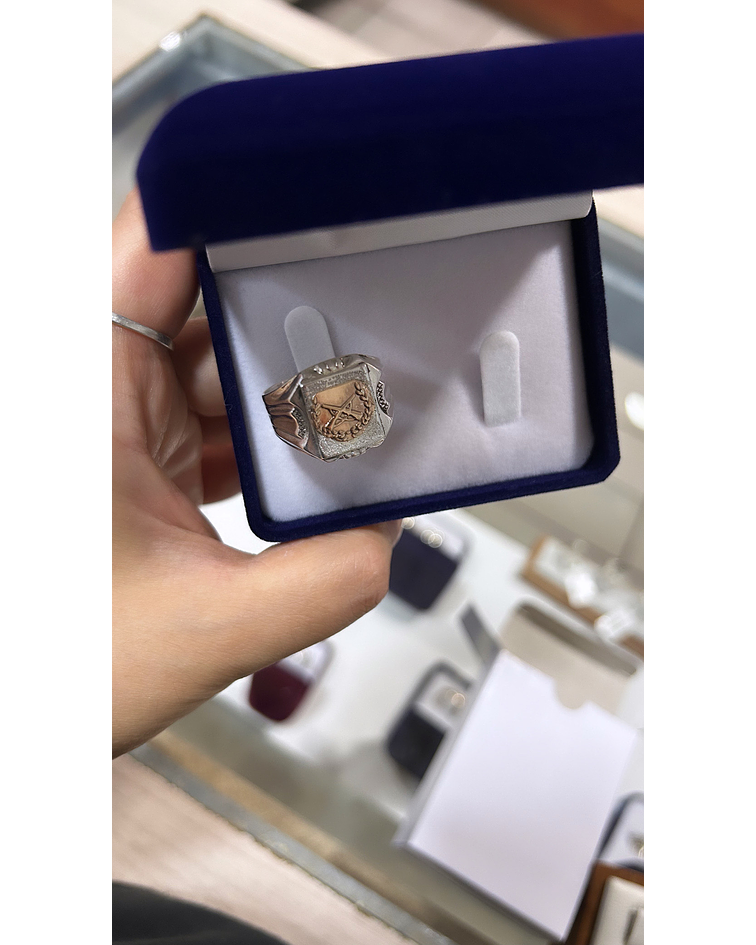 Anillo sello Carabinero de Chile 