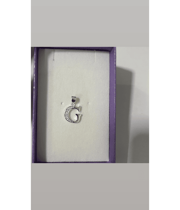 COLGANTE LETRA CON CIRCONES