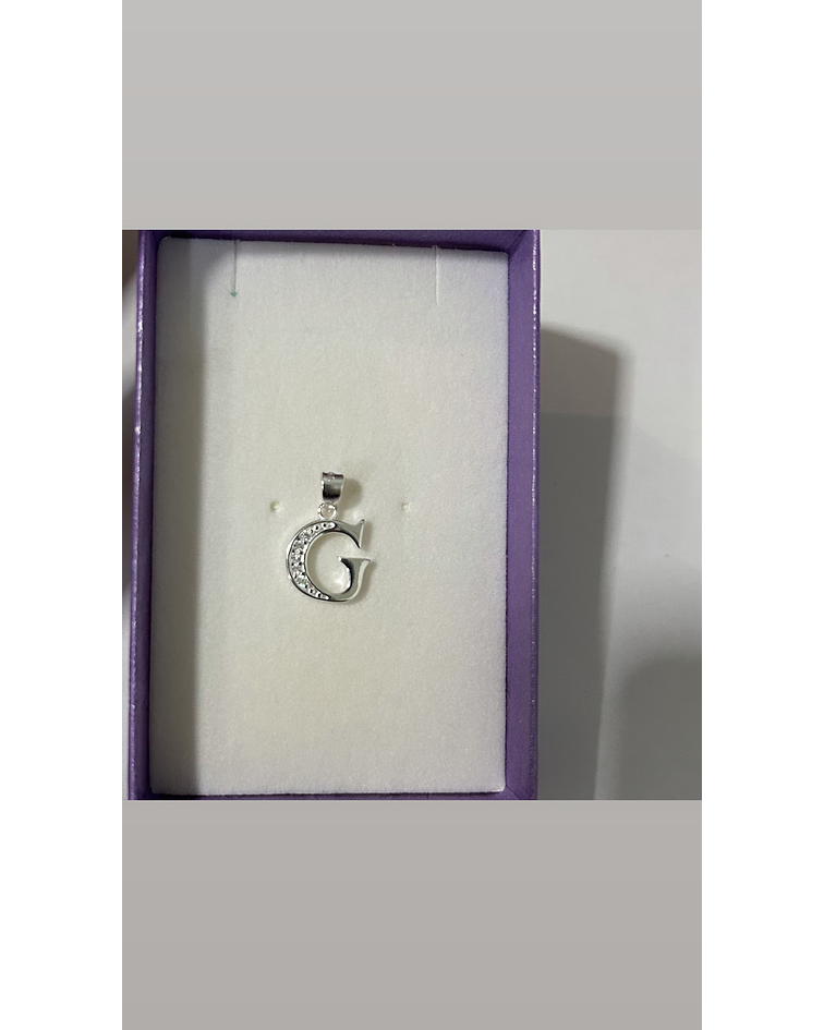 COLGANTE LETRA CON CIRCONES